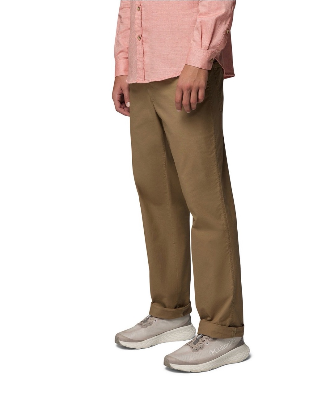 Columbia Men's Tan Flat Front Pants Size 32x30